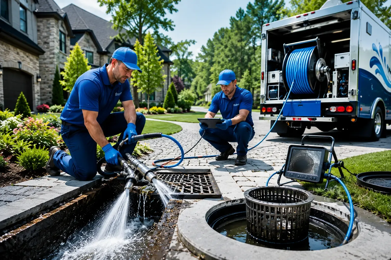 Local outdoor drain cleaning professionals in Hassell, NC